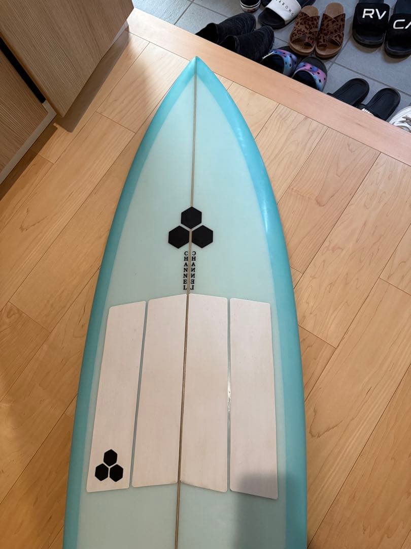 twin pin 6.1 フィン付　channel 