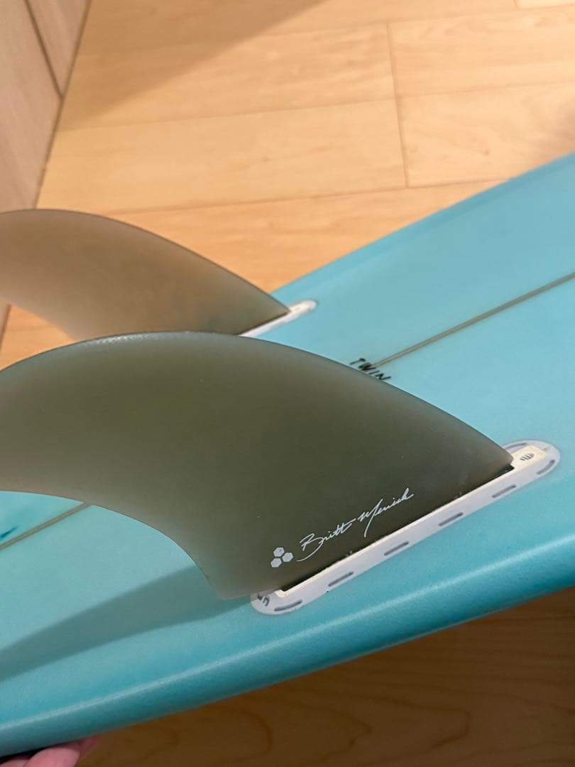 twin pin 6.1 フィン付　channel 