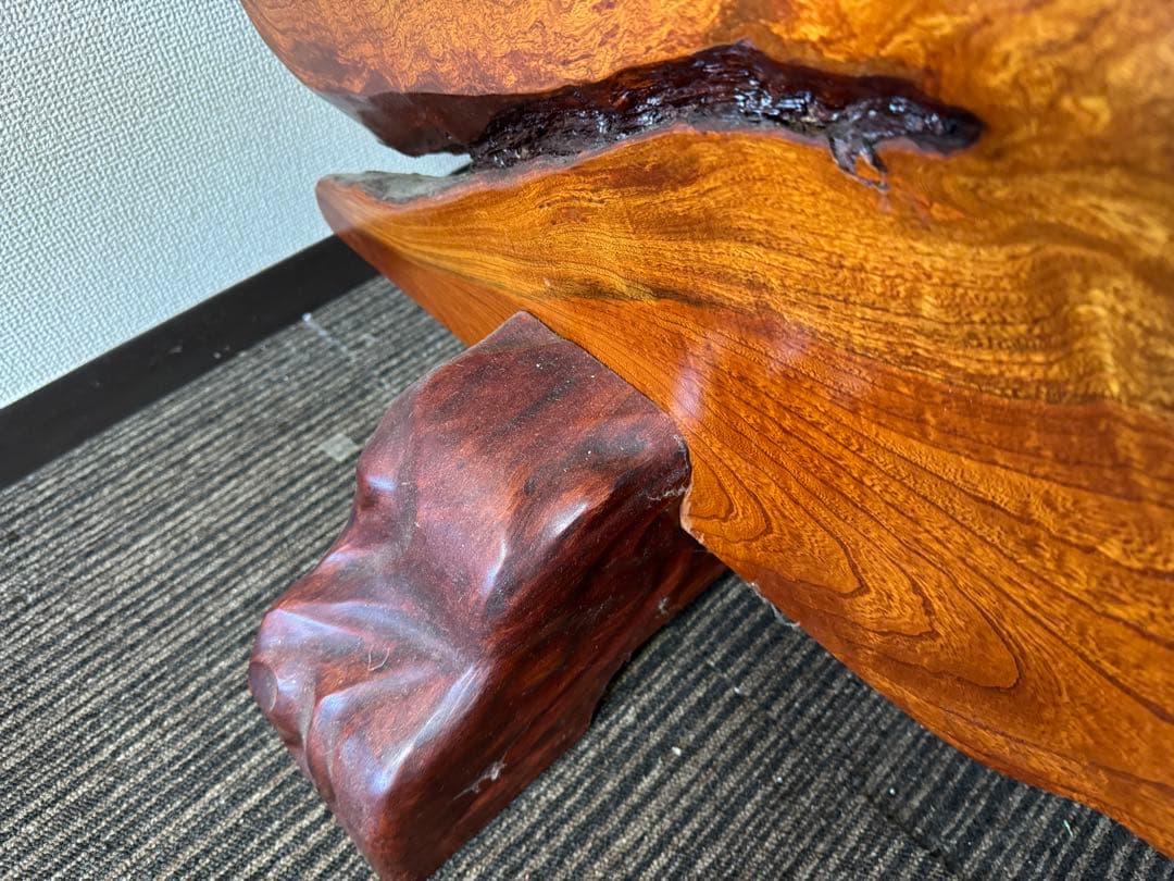 高級天然木 衝立 1枚板