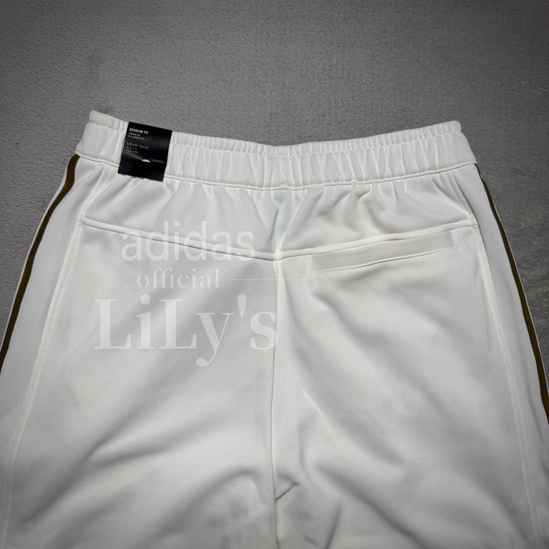 【2XLサイズ】adidas上下セットアップ　白金　定価17,600円　裏起毛