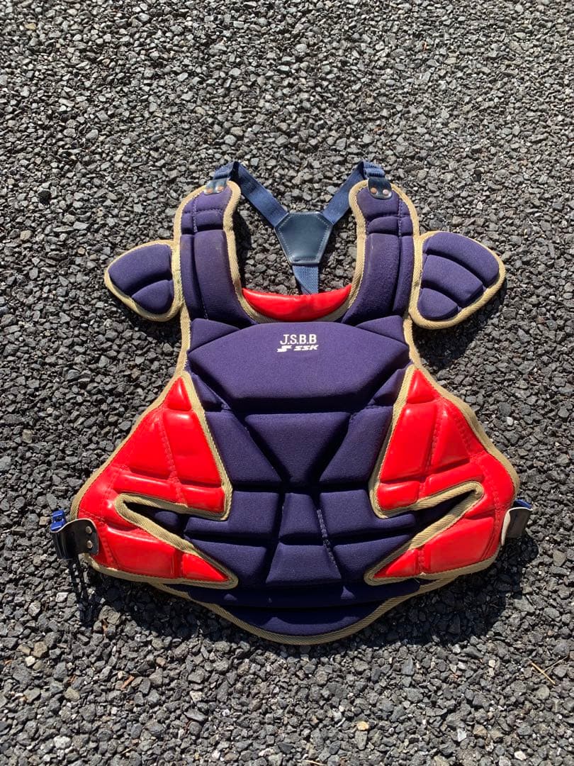 ユンピー　一般　軟式　キャッチャー防具　SSK 3点セット