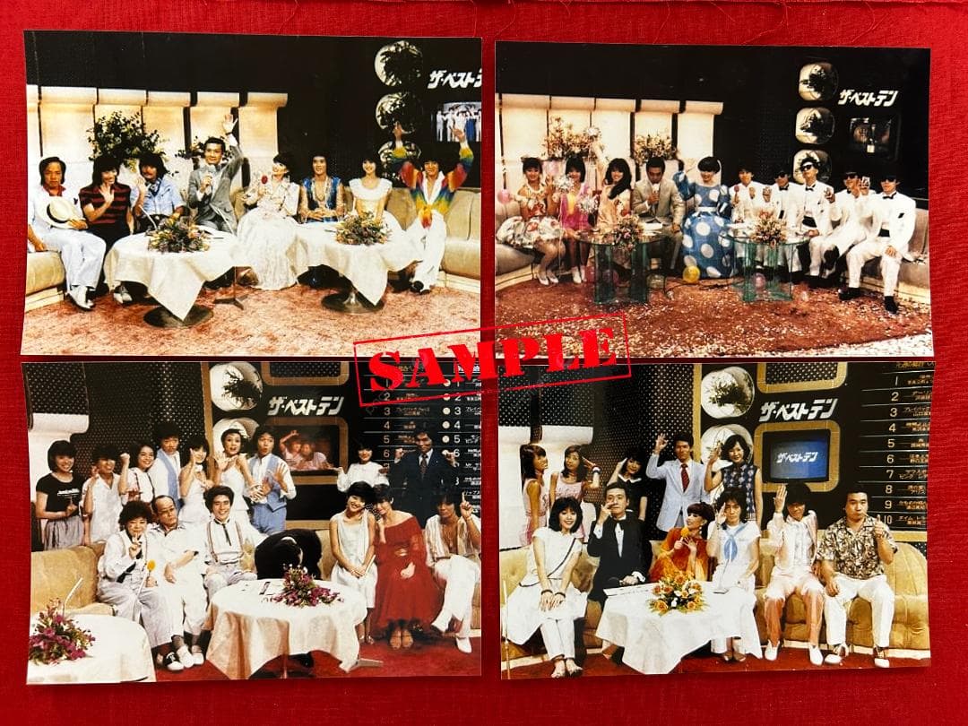 【まとめ売り：28枚セット】ザ・ベストテン　2L判（127mm×178mm）