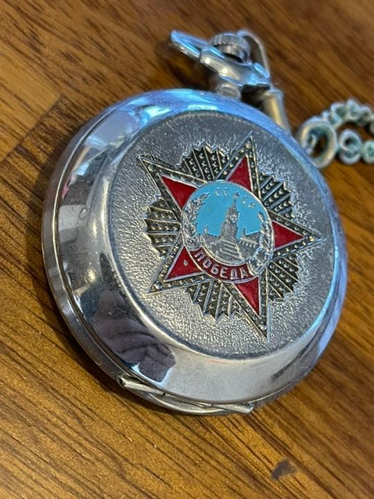 ソ連　上級将校　懐中時計