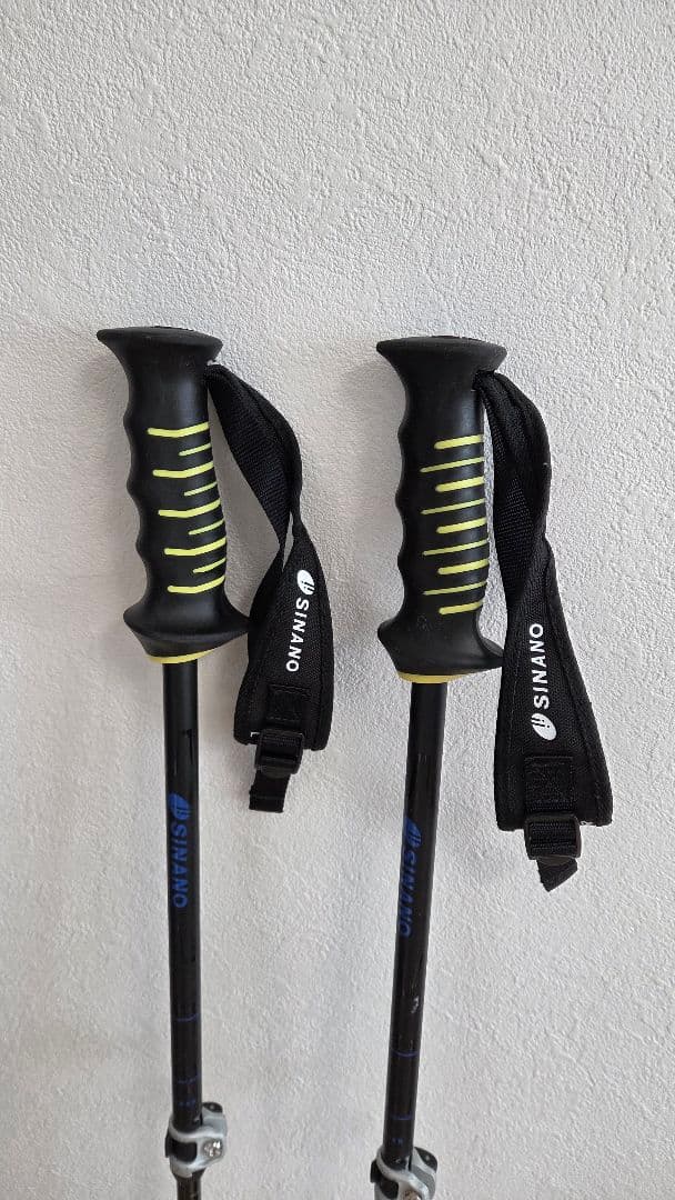 SINANO スキー ストック 伸縮 フリーFAST-α 95-120cm