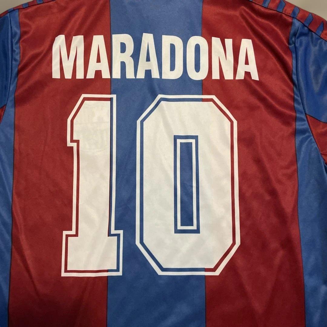 ひ*ん様 FCバルセロナ マラドーナ 10 復刻ユニフォーム