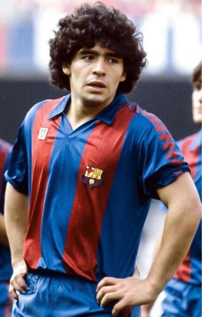 ひ*ん様 FCバルセロナ マラドーナ 10 復刻ユニフォーム