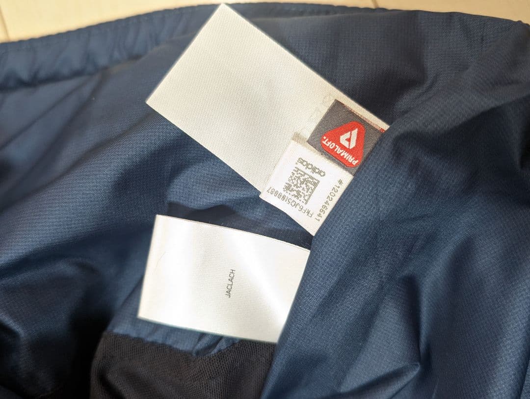 美品　adidas GOLF　異素材切り替えジップアップジャケット