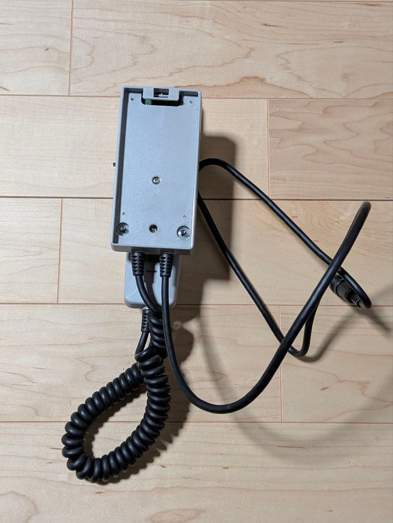 デジタル列車無線機の受話器