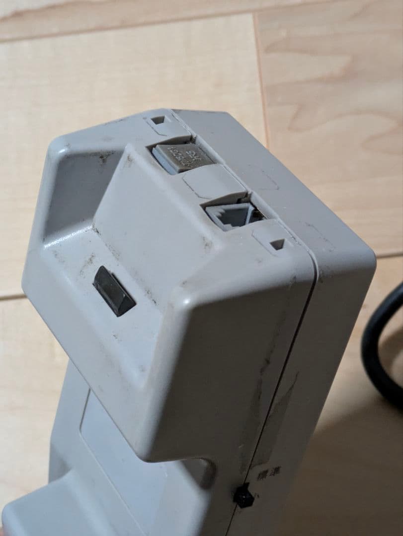 デジタル列車無線機の受話器