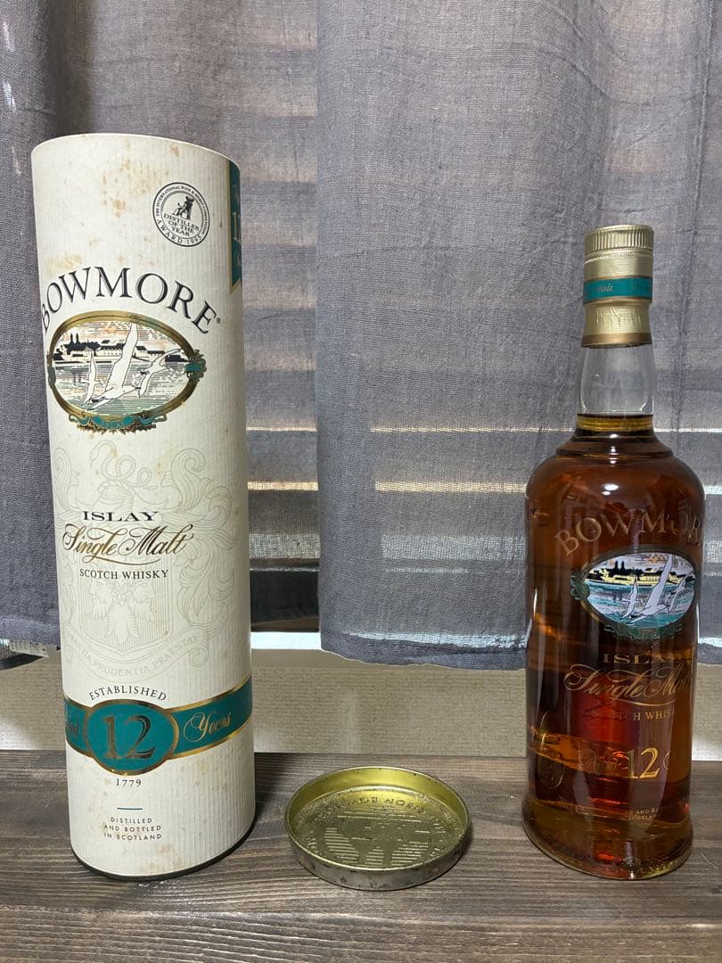 BOWMORE 12年 シングルモルトウイスキー 700mlカモメラベル