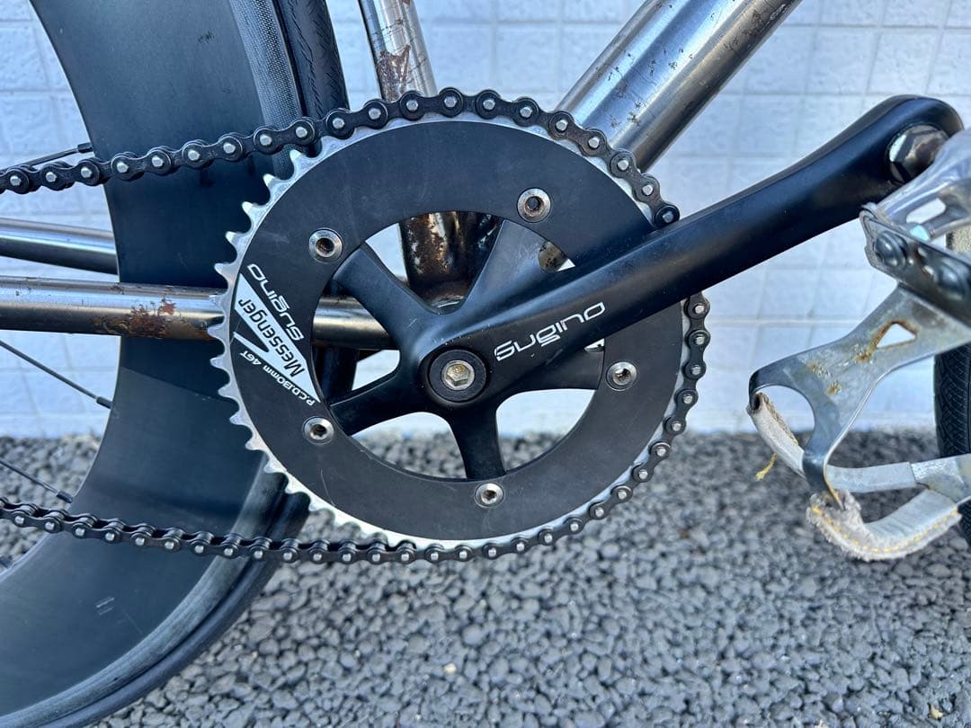 自転車本体 LEADER ANGELINO PTG Size M Trans Raw