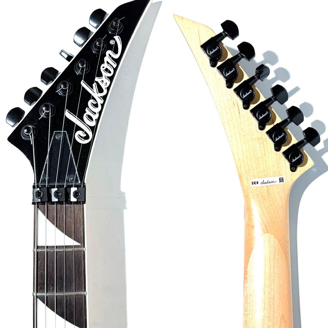 【美品】Jackson KING V VS32 White with Black
