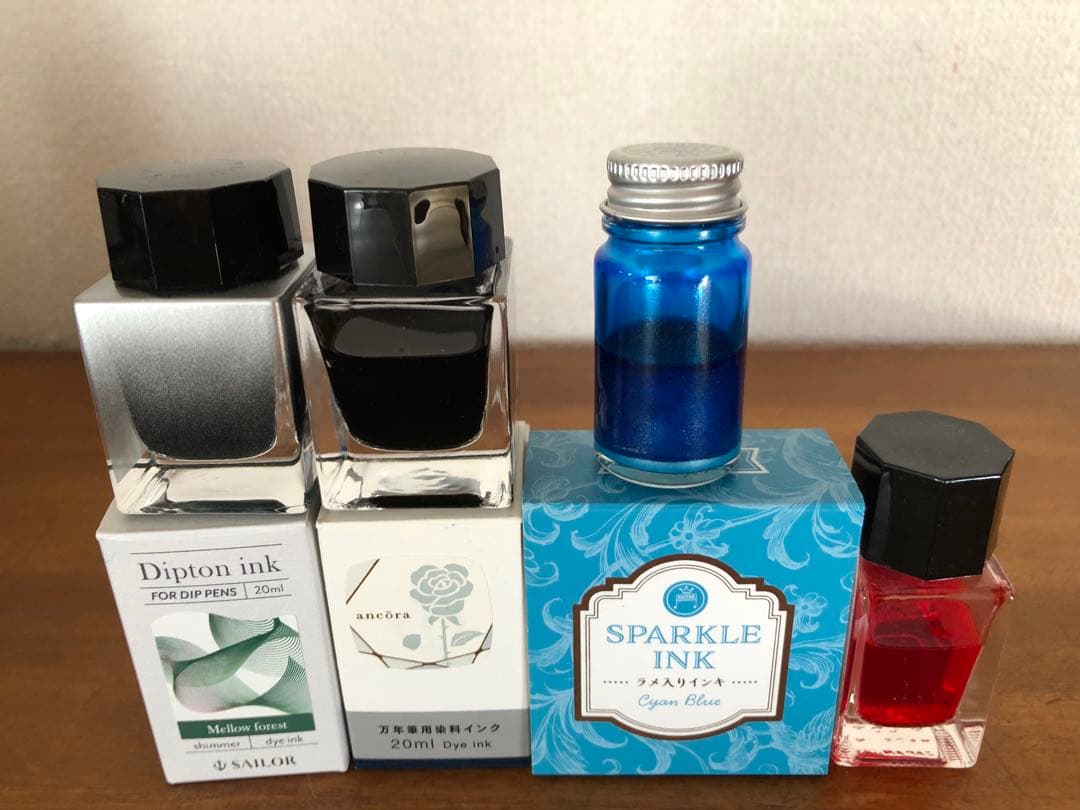 万年筆インク　10本　つけペン　セット