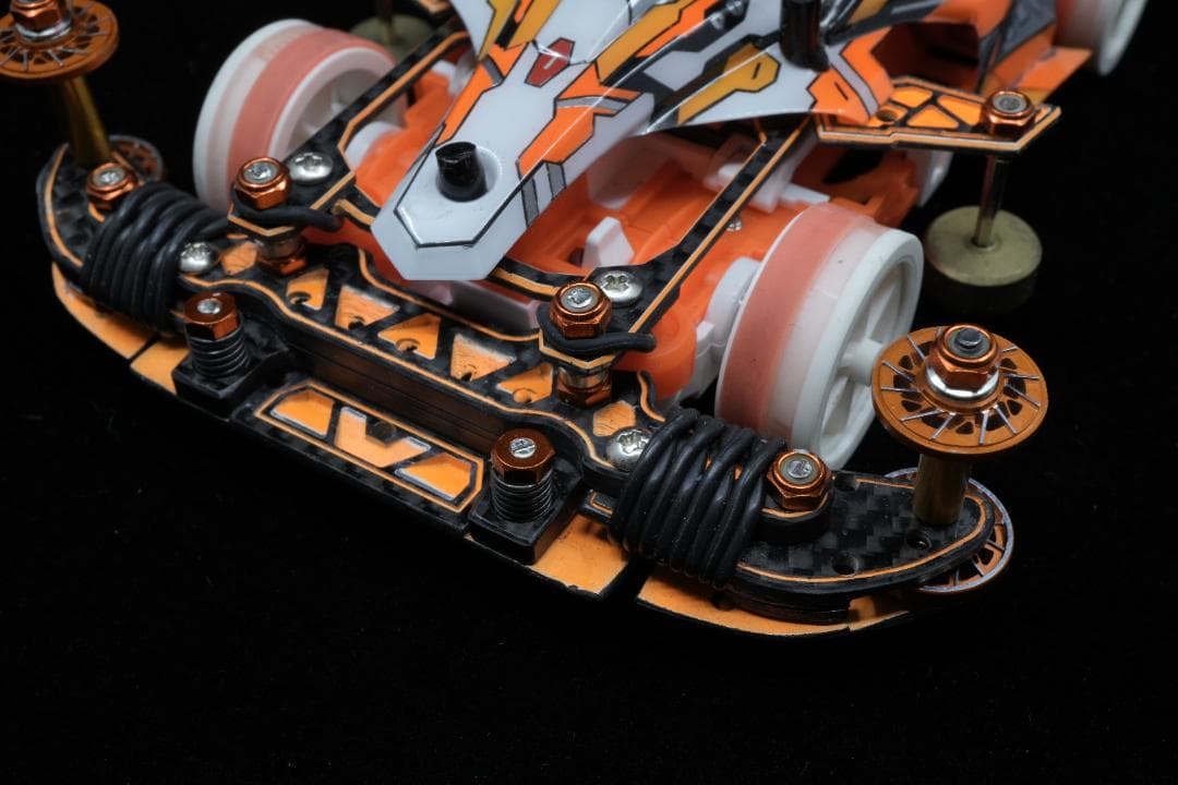 ミニ四駆　タミヤ　MSフレキ最上位カスタム　アバンテmk3 アズール　ディズニー