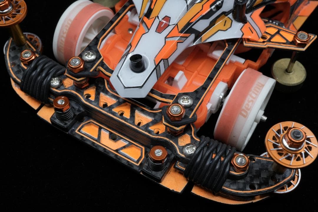 ミニ四駆　タミヤ　MSフレキ最上位カスタム　アバンテmk3 アズール　ディズニー