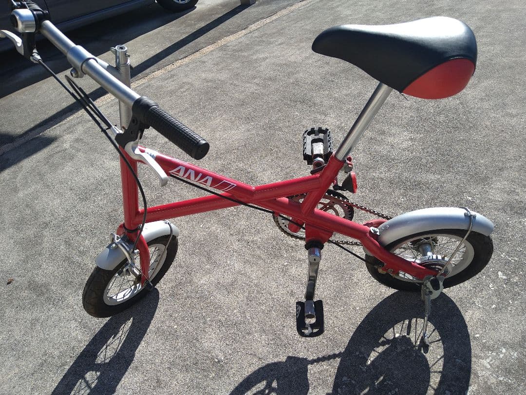 ANA 自転車　ミニベロ　12.5インチ　レッド