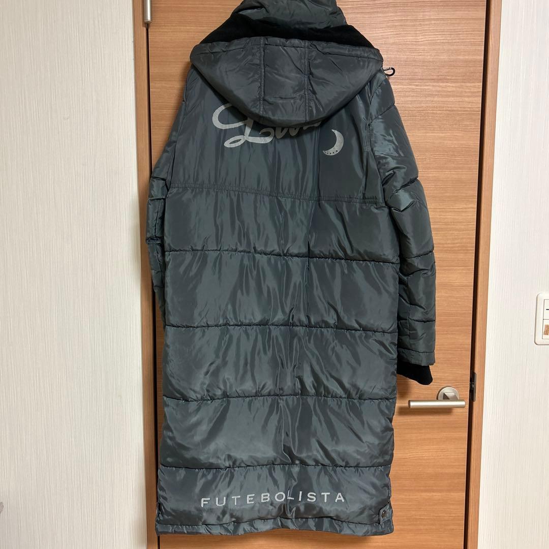 LUZeSOMBRA グレー ダウンベンチコート S