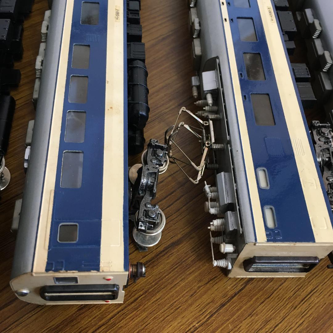 Y 長期保管 カツミ 鉄道模型 6本セット 581系 改造模型 寝台 食堂 S