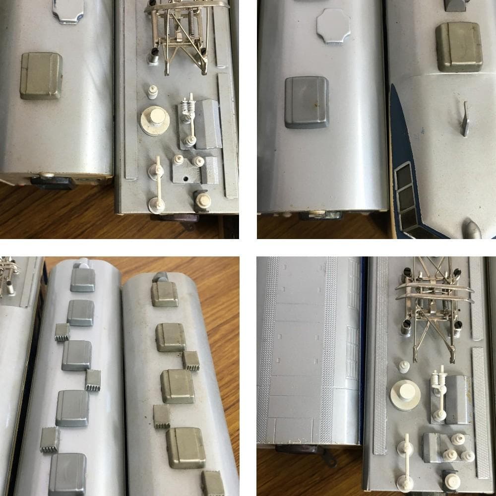 Y 長期保管 カツミ 鉄道模型 6本セット 581系 改造模型 寝台 食堂 S