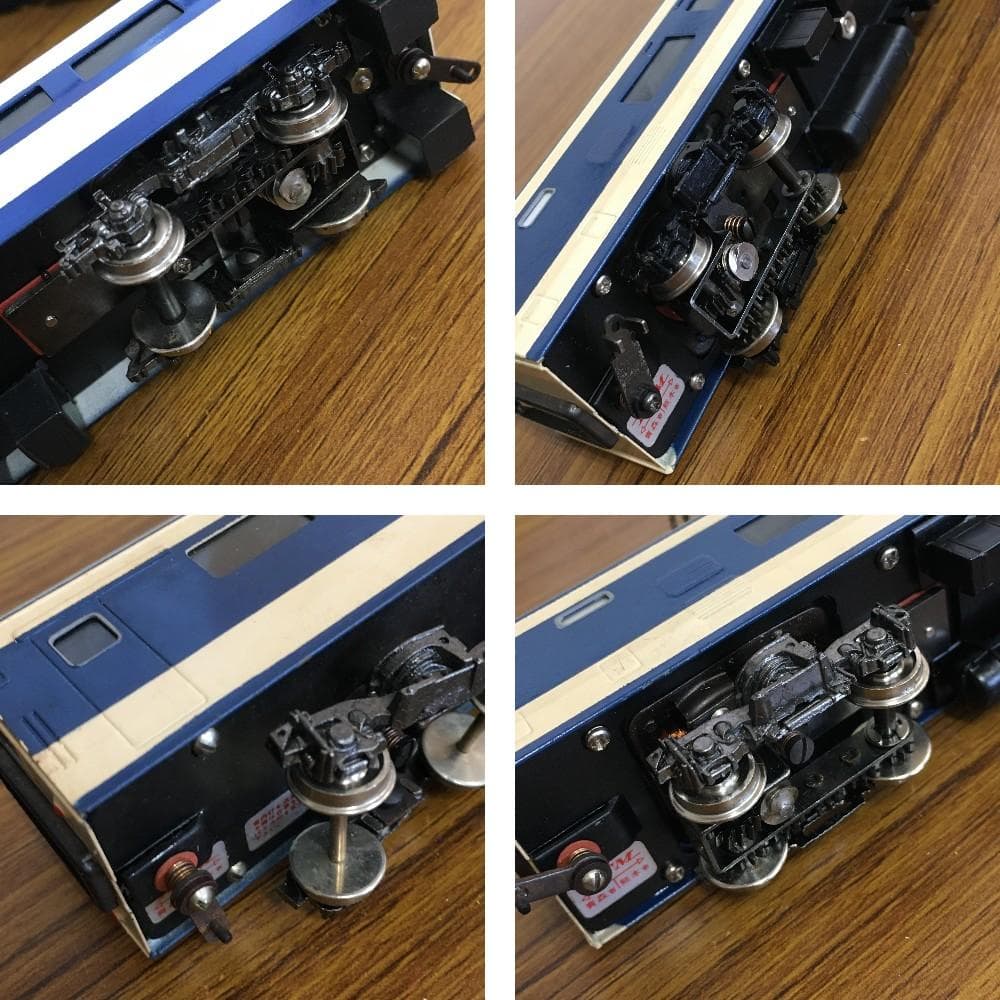 Y 長期保管 カツミ 鉄道模型 6本セット 581系 改造模型 寝台 食堂 S