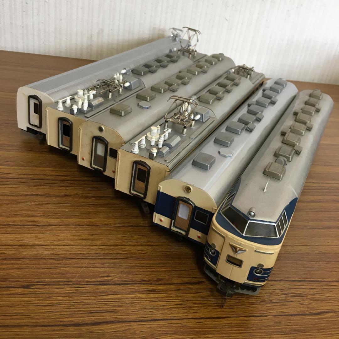 Y 長期保管 カツミ 鉄道模型 6本セット 581系 改造模型 寝台 食堂 S