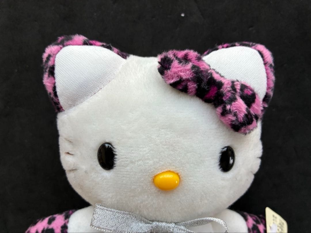 希少レトロ　ハローキティ　超レア　タグ付き　ヒョウ（足長/脚長）バージョン