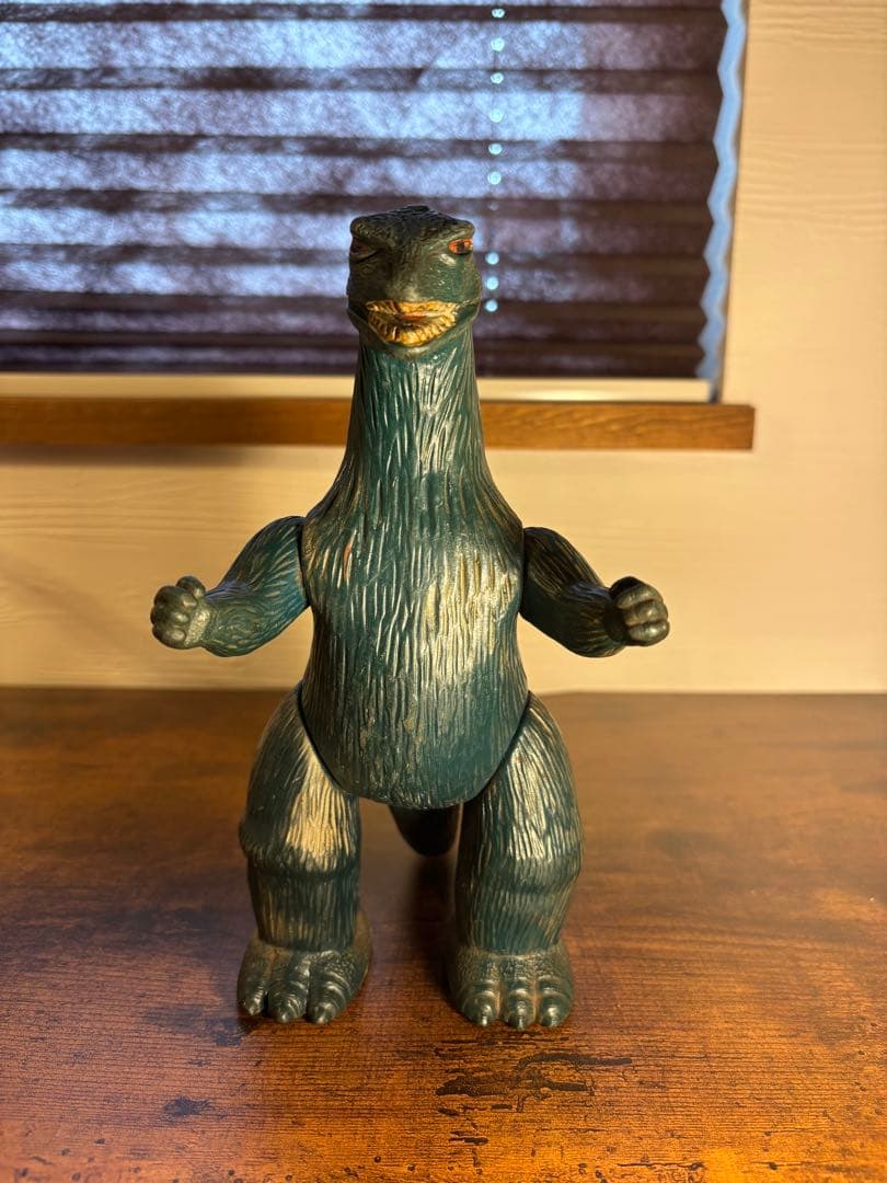 マルサン　ゴジラ　当時物　ソフビ　ブルマァク　スタンダード　東宝　怪獣　美品