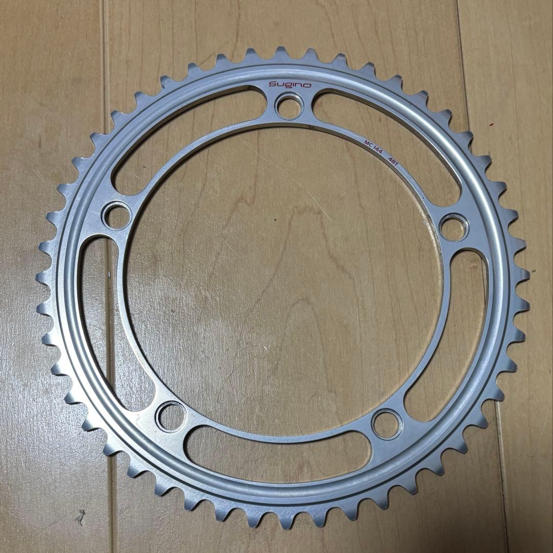 スギノ　mc144 48T ピストチェーンリング