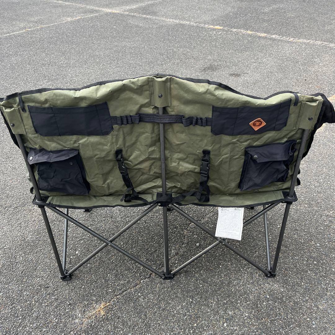 中古grn outdoor twin chiar olive色　2人用チェア