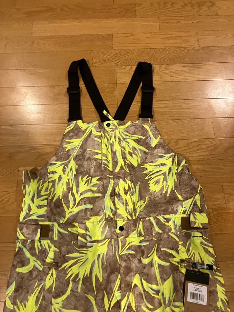 THE NORTH FACE スノーオーバーオール 大きいsizeXL 総柄