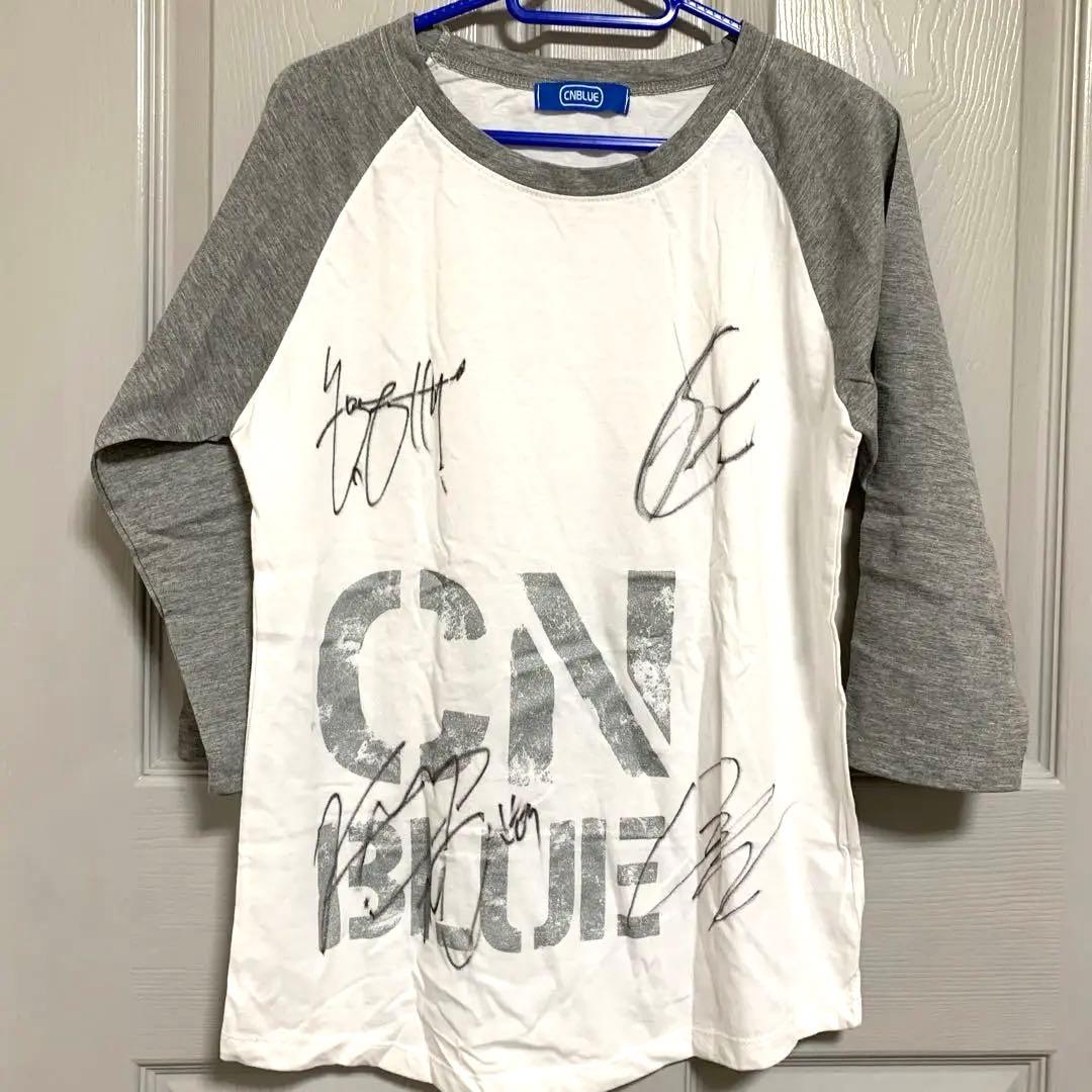 CNBLUE 直筆サイン入り Tシャツ　7部袖