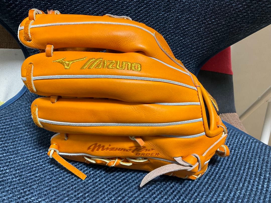 Mizuno ミズノ　坂本モデル 硬式グローブ オレンジ