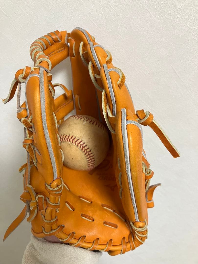 Mizuno ミズノ　坂本モデル 硬式グローブ オレンジ