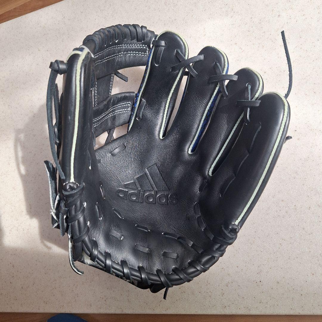 アディダス 一般軟式 ADIDAS グラフィックレザー 大人用 野球 グローブ