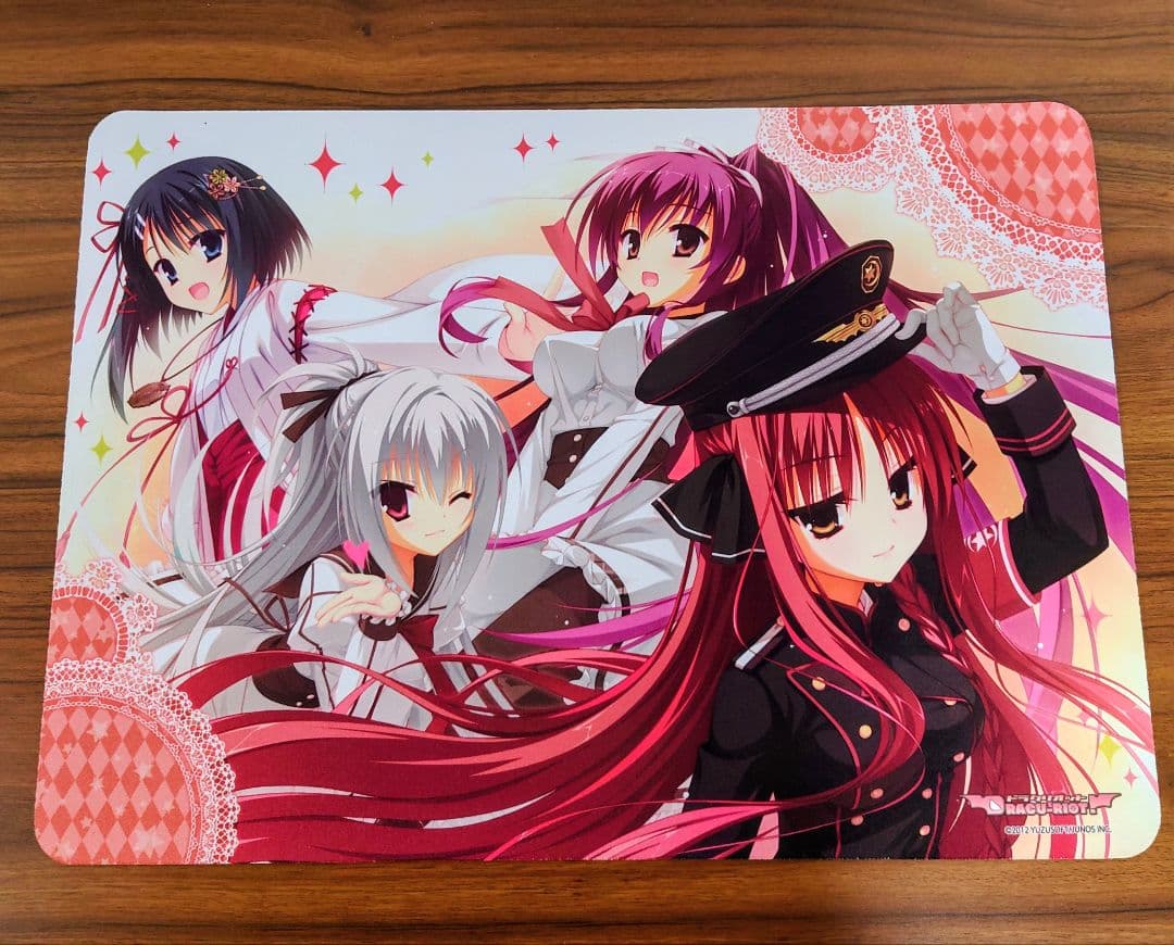 DRACU-RIOT!　ドラクリオット　ラバーマット　ゆずソフト　ブロッコリー