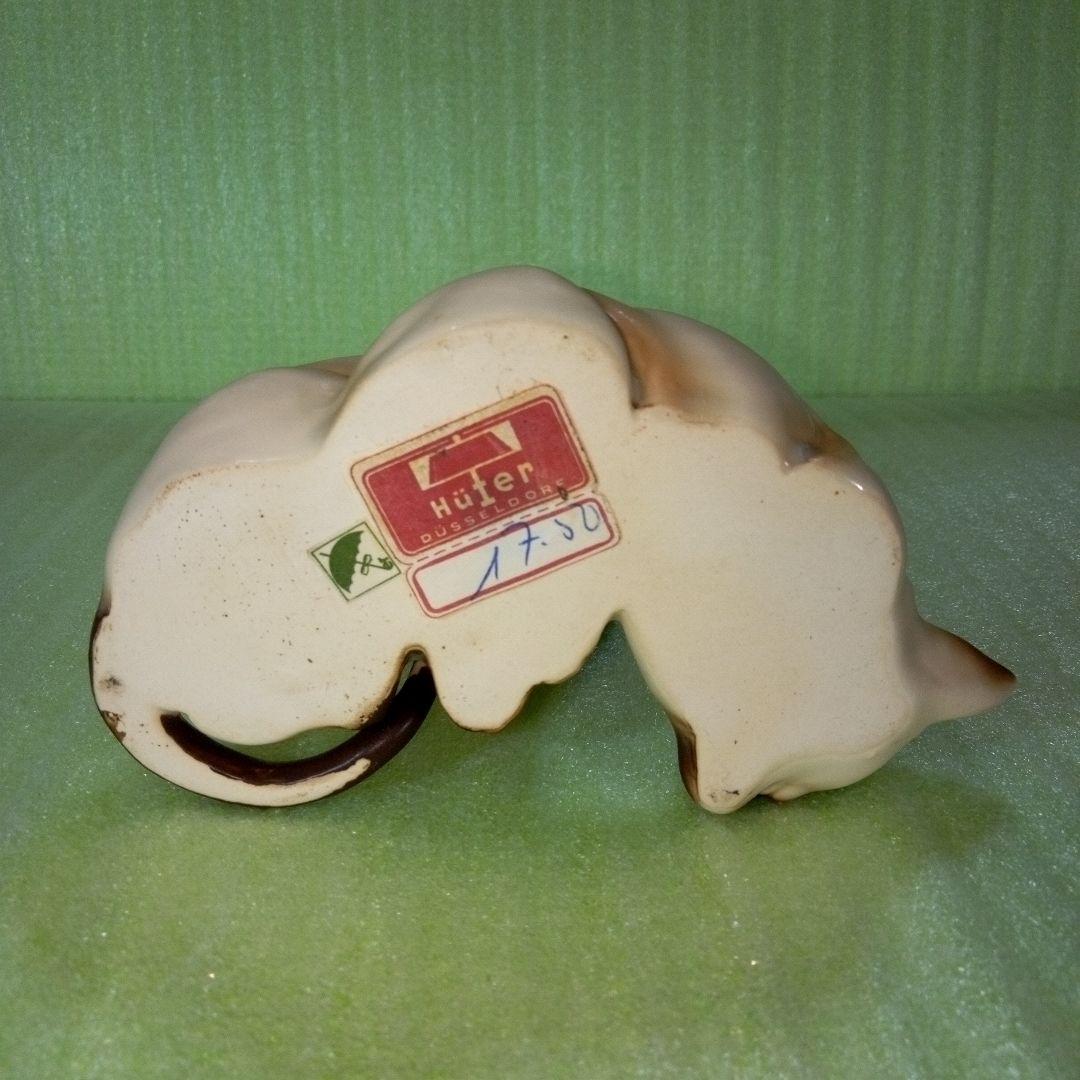 アンティークな猫の置物　仲良し　兄弟？　シャム猫？　ポインテッド？　レア　希少