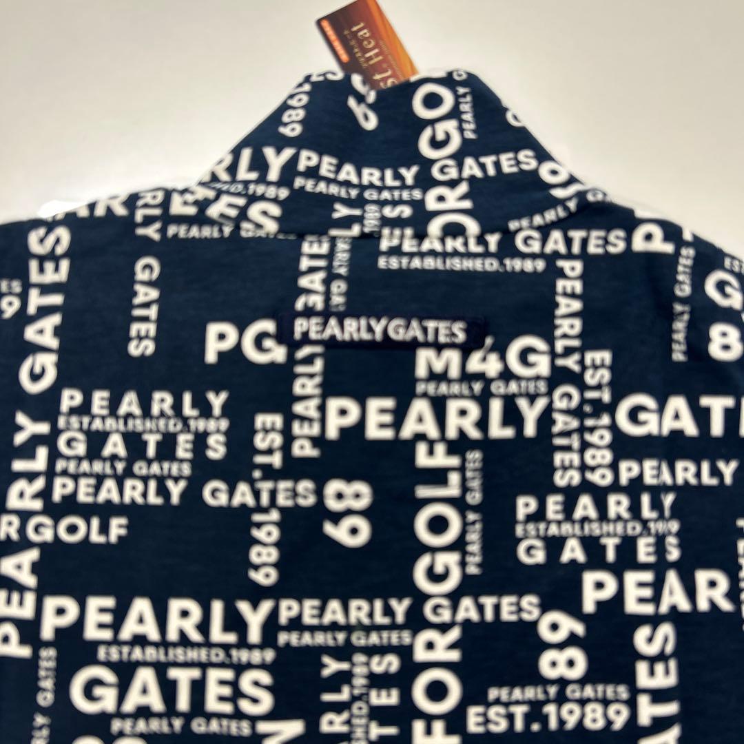 パーリーゲイツ　長袖　モックネック 4 メンズ　ゴルフ