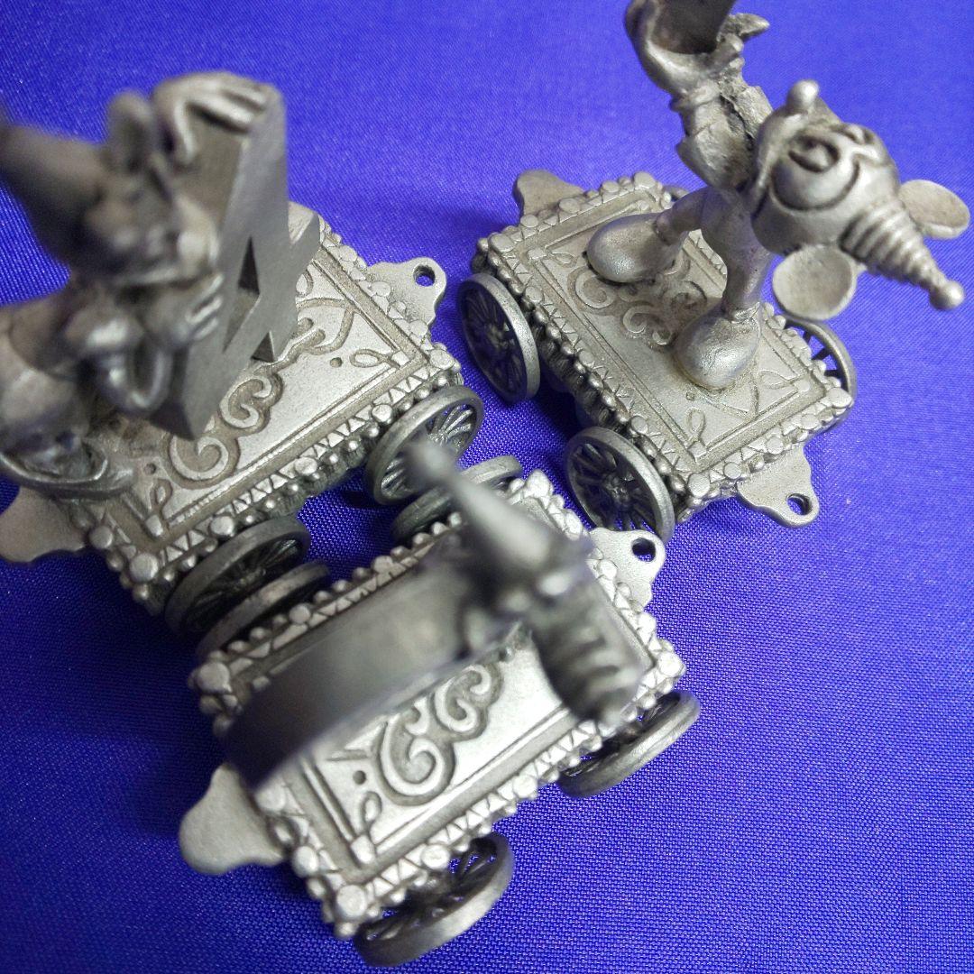 ディズニー ハドソン ピューター 真鍮製 ミッキー&フレンズ 列車