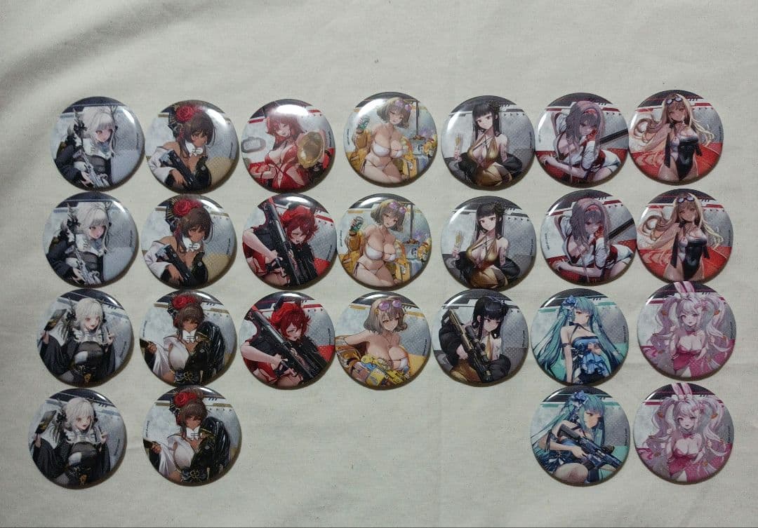 NIKKE ラッキー缶バッジBOX まとめ