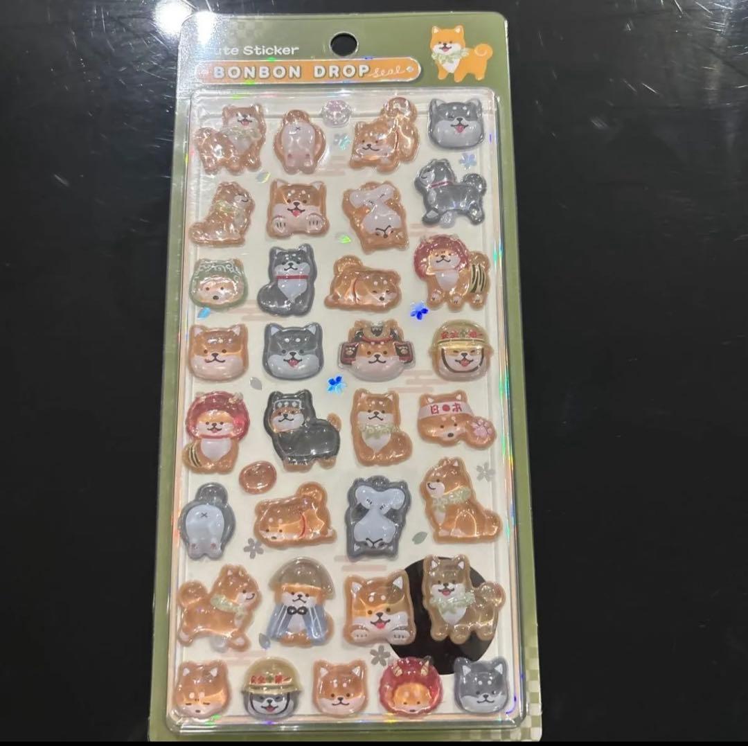 和柄　ボンボンドロップシール　9種