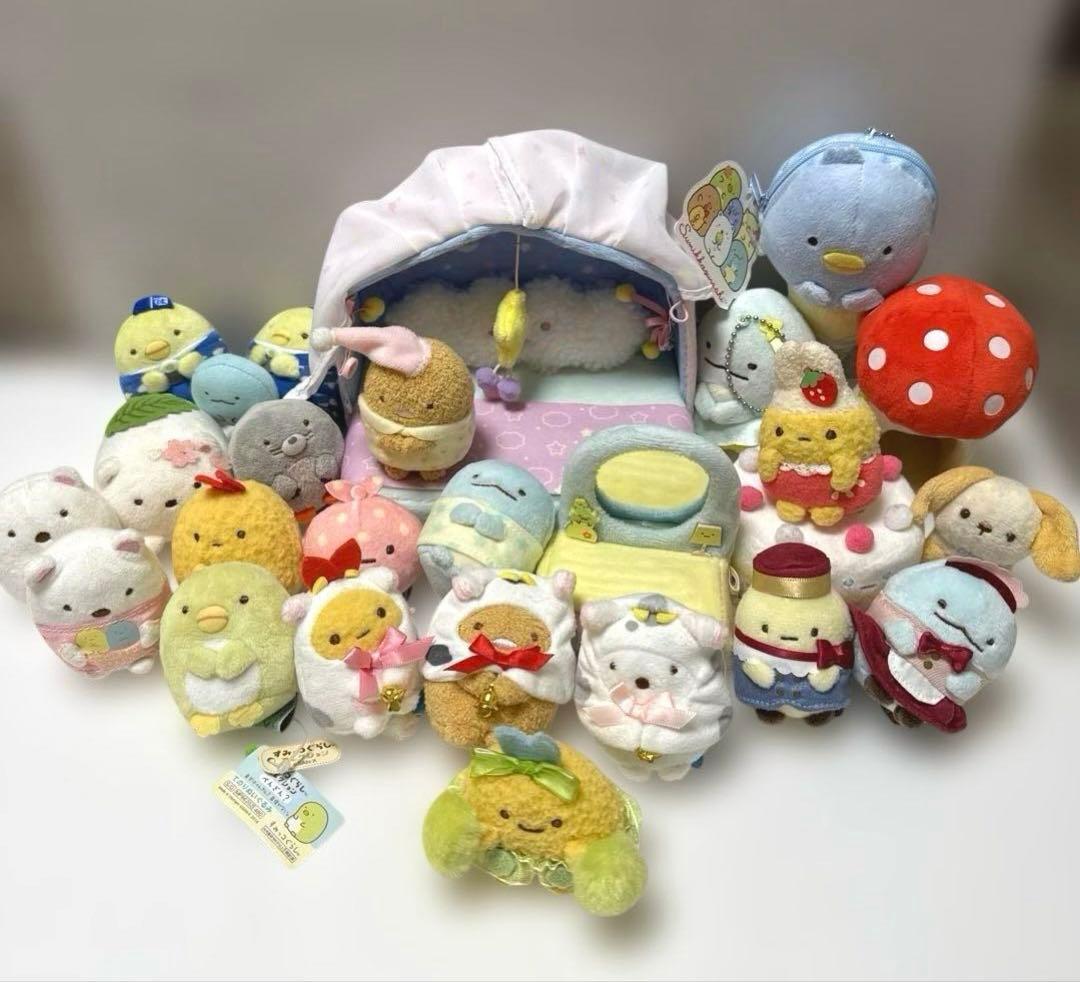 サンエックス　すみっコぐらし　てのりぬいぐるみ　マスコット　まとめ売り