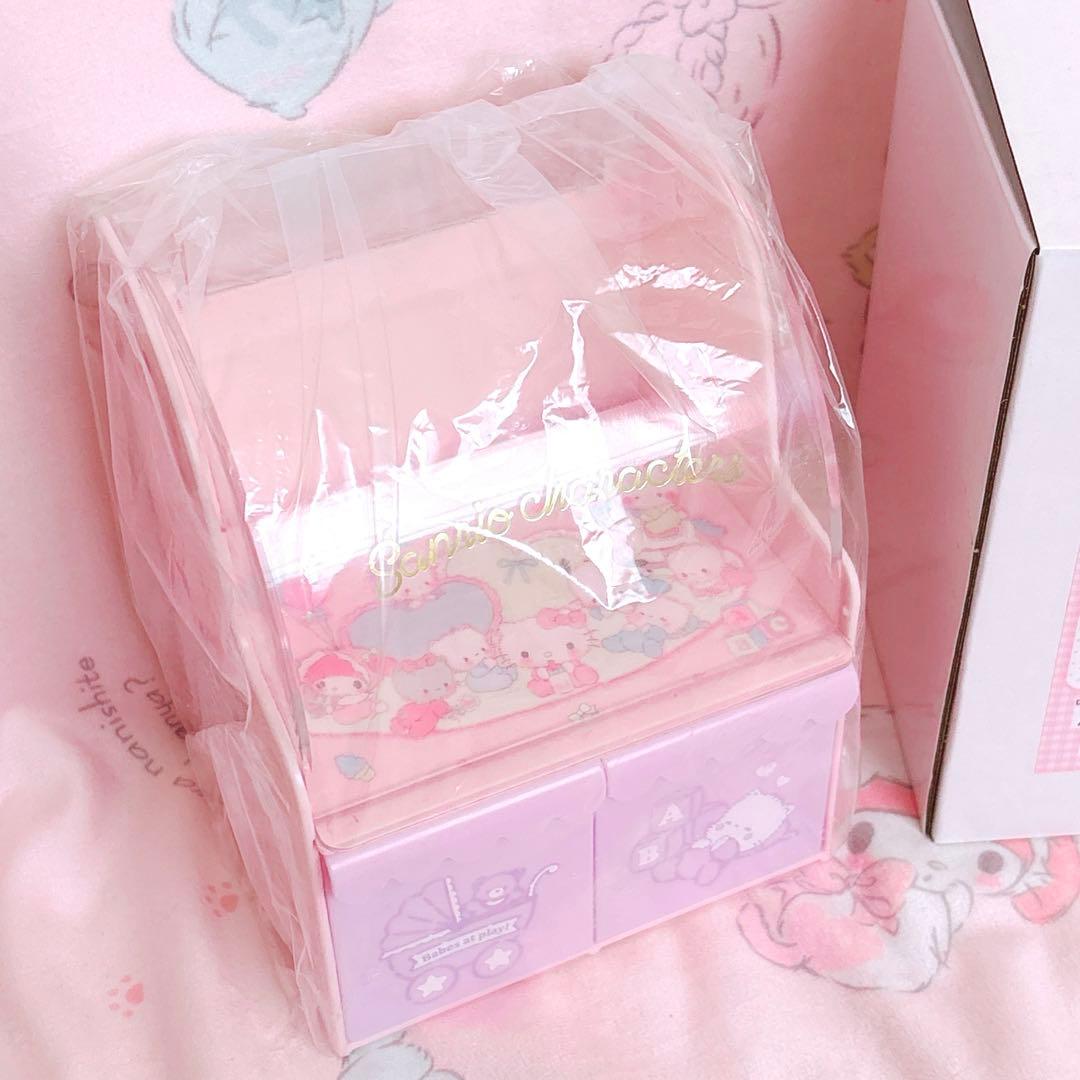 サンリオキャラクターズ プラチェスト ベビー 赤ちゃん 小物入れ 収納 希少