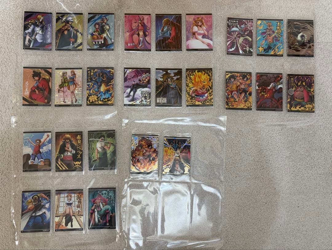 ワンピース ウエハースカード セット