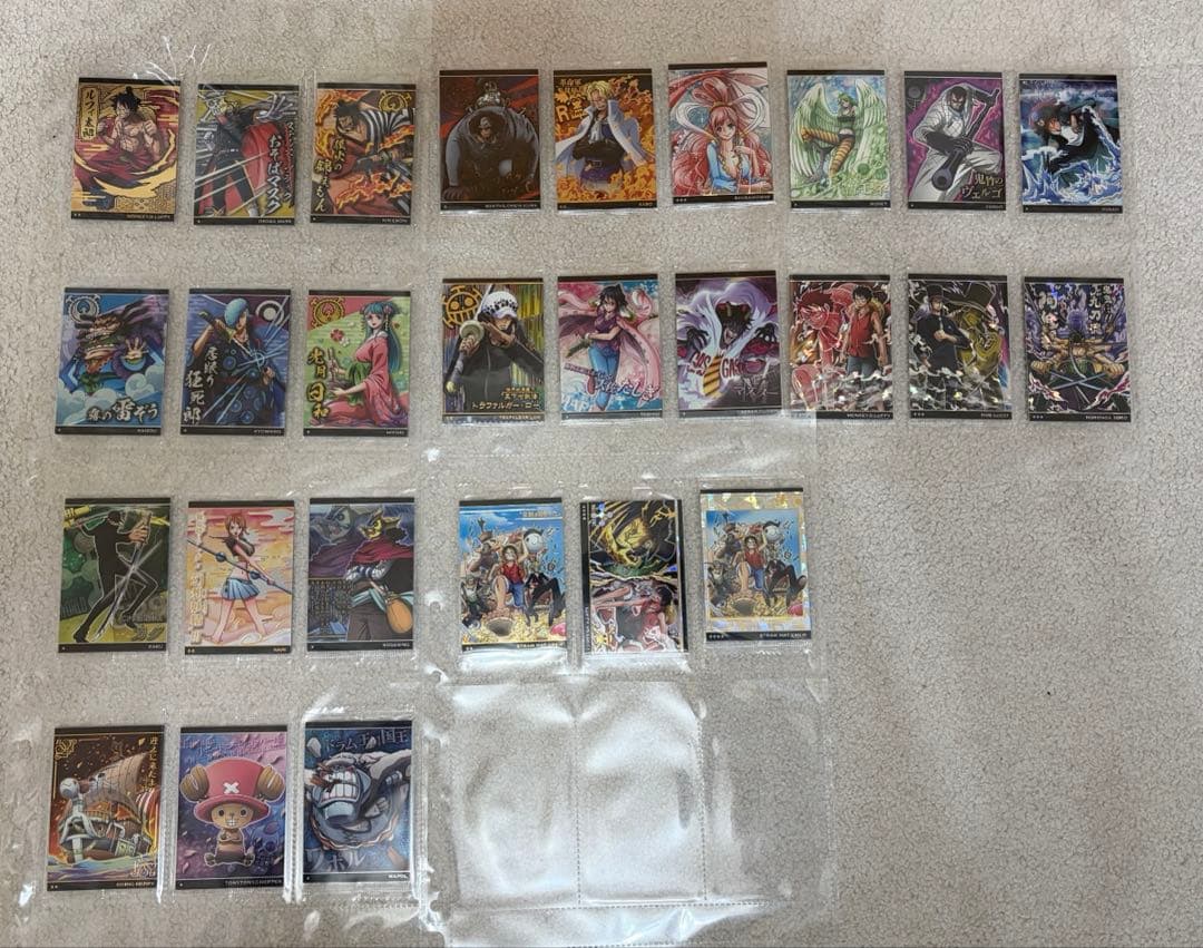 ワンピース ウエハースカード セット