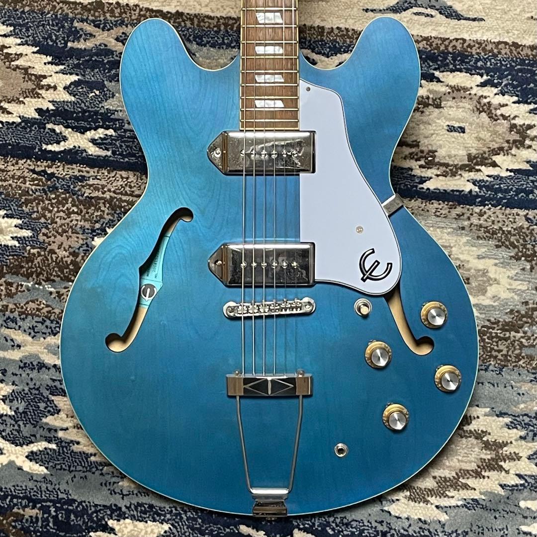 Epiphone Casino Worn Blue Denim エピフォンカジノ