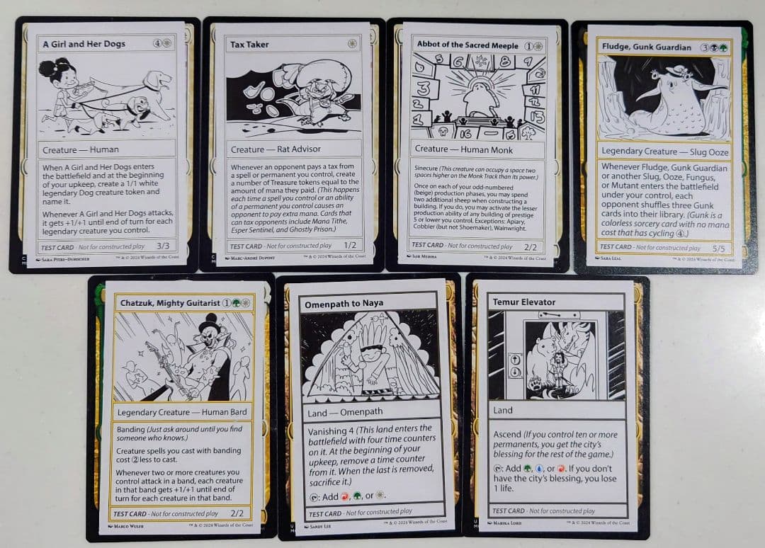 MTG ミステリーブースター2　テストカードまとめ売り24枚