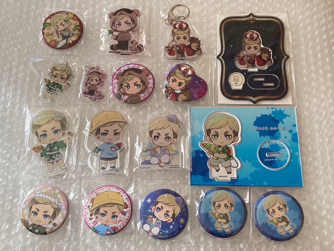 進撃の巨人　プリンセスカフェ　エルヴィン　セット