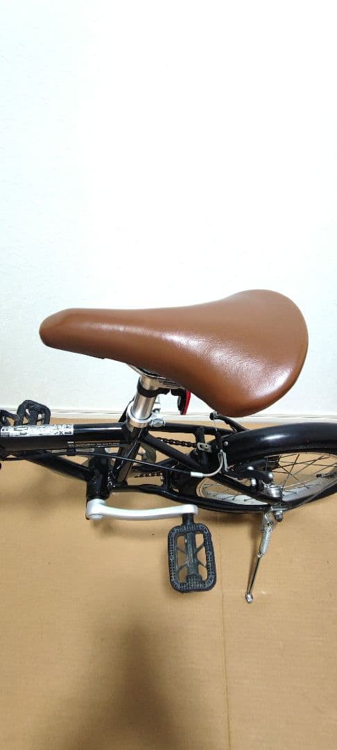 キャプテンスタッグ 折りたたみ自転車 アルミ 軽量 16インチ ブラック