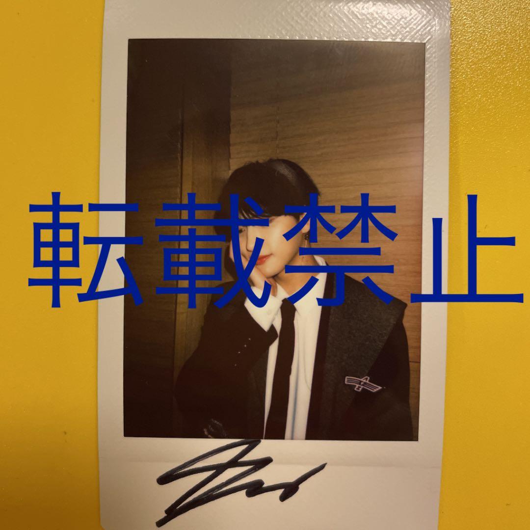 レア‼️ソンファ❤️ateez 直筆サイン入りチェキ　ポラロイド　トレカ