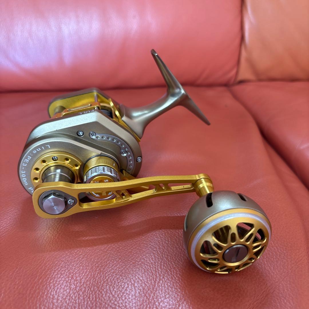 ninja 左巻き アルテマ ゼノリール　ベイトリール レバードラグ